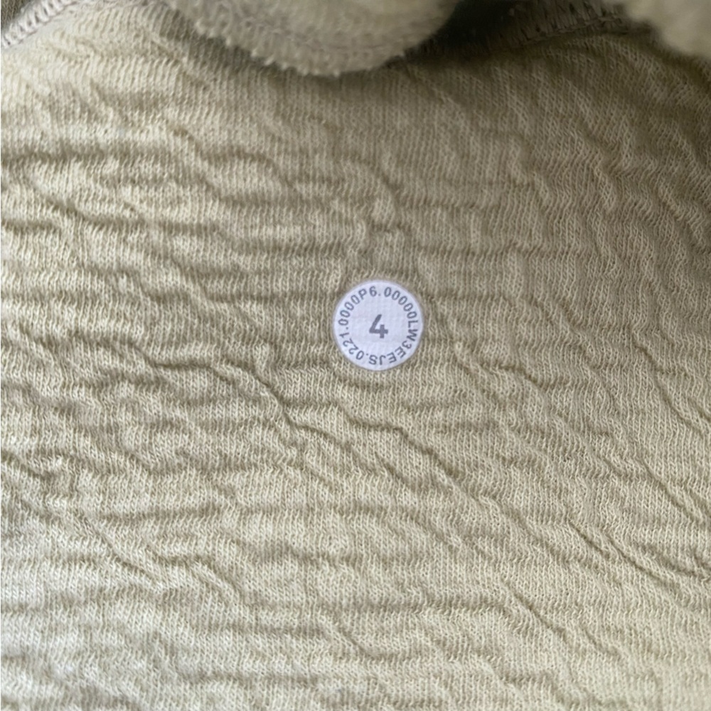 Lululemon Dew Green Textured Crewneck Pullover Sweatshirt 4 - Picture 15 of 15